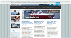 Desktop Screenshot of akademia-jachtingu.pl