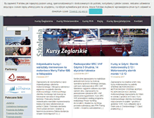 Tablet Screenshot of akademia-jachtingu.pl